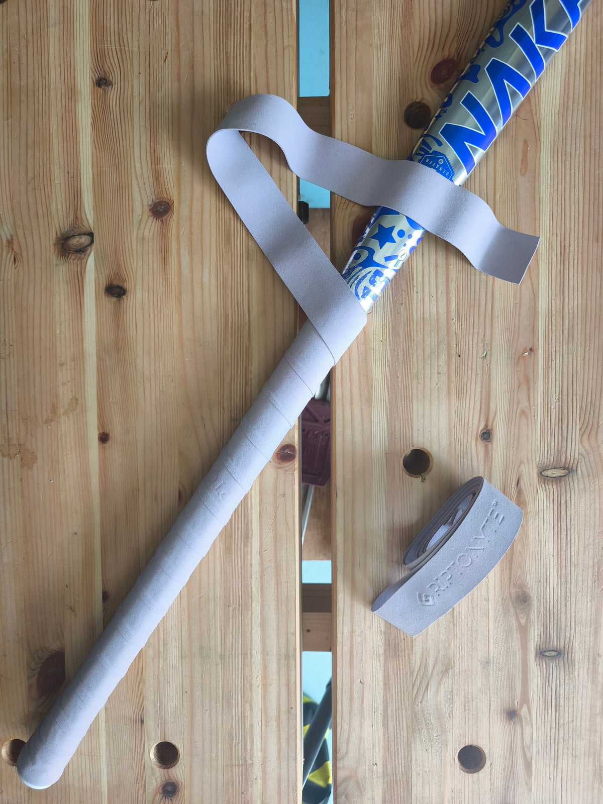 Chamois Supreme in Grape, wrapped on a stick